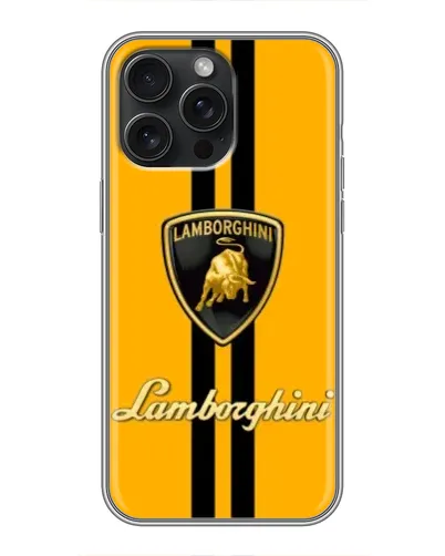 Чохол для iPhone 16 Pro Max з картинкою «Lamborghini Stripe жовтий» Чохол для iPhone 16 Pro Max з картинкою «Lamborghini Stripe жовтий»