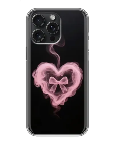 Чохол для iPhone 16 Pro Max з картинкою «Димчасте серце»