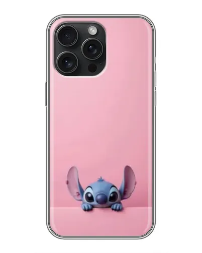 Чехол для iPhone 16 Pro Max с картинкой «Stitch выглядывает» Чехол для iPhone 16 Pro Max с картинкой «Stitch выглядывает»