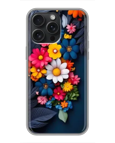 Чохол для iPhone 16 Pro Max з картинкою «Квіткова феєрія» Чохол для iPhone 16 Pro Max з картинкою «Квіткова феєрія»