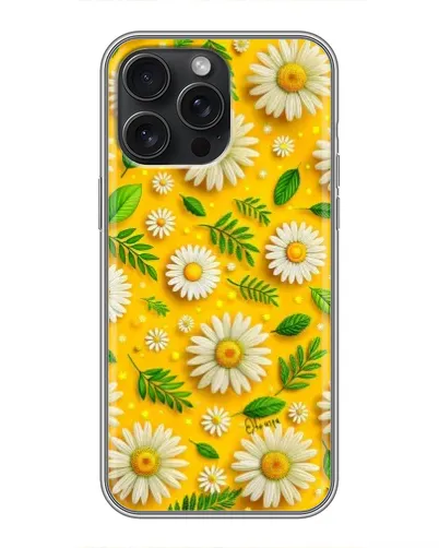 Чохол для iPhone 16 Pro Max з картинкою «Ромашкове сонце» Чохол для iPhone 16 Pro Max з картинкою «Ромашкове сонце»