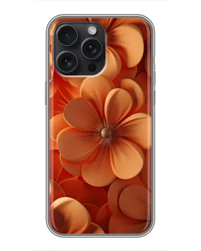 Чохол для iPhone 16 Pro Max з картинкою «Помаранчева макро квітка» Чохол для iPhone 16 Pro Max з картинкою «Помаранчева макро квітка»