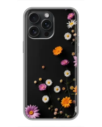 Чехол для iPhone 16 Pro Max с картинкой «Цветочная композиция» Чехол для iPhone 16 Pro Max с картинкой «Цветочная композиция»
