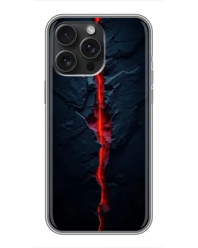 Чохол для iPhone 16 Pro Max з картинкою «Червона лавова тріщина» Чохол для iPhone 16 Pro Max з картинкою «Червона лавова тріщина»