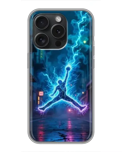Чохол для iPhone 16 Pro з картинкою «Jordan Gold Jumpman»