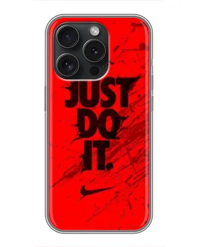 Чохол для iPhone 16 Pro з картинкою «Nike Just Do It»