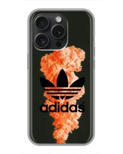 Чохол для iPhone 16 Pro з картинкою «Adidas Classic White»
