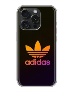 Чохол для iPhone 16 Pro з картинкою «Градієнт Adidas»