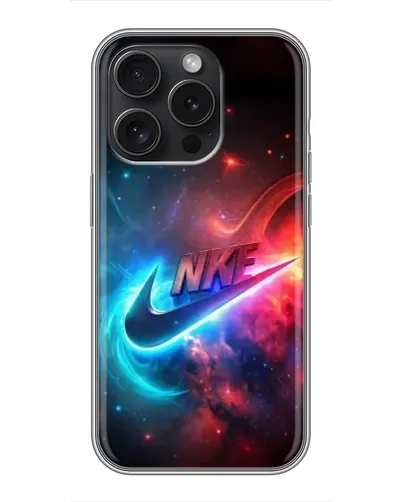 Чохол для iPhone 16 Pro з картинкою «Вогняний логотип Nike» Чохол для iPhone 16 Pro з картинкою «Вогняний логотип Nike»