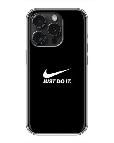Чохол для iPhone 16 Pro з картинкою «Мінімалізм від Nike» Чохол для iPhone 16 Pro з картинкою «Мінімалізм від Nike»
