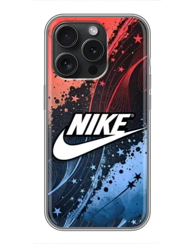 Чохол для iPhone 16 Pro з картинкою «Градієнтний принт Найк» Чохол для iPhone 16 Pro з картинкою «Градієнтний принт Найк»