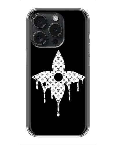 Чохол для iPhone 16 Pro з картинкою «Квіткова монограма» Чохол для iPhone 16 Pro з картинкою «Квіткова монограма»