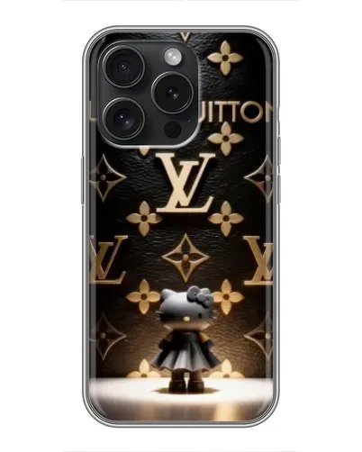Чохол для iPhone 16 Pro з картинкою «Монограма з фігурою» Чохол для iPhone 16 Pro з картинкою «Монограма з фігурою»