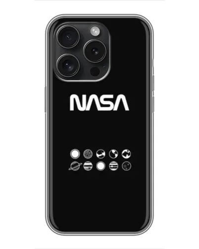 Чохол для iPhone 16 Pro з картинкою «NASA — технічний принт» Чохол для iPhone 16 Pro з картинкою «NASA — технічний принт»