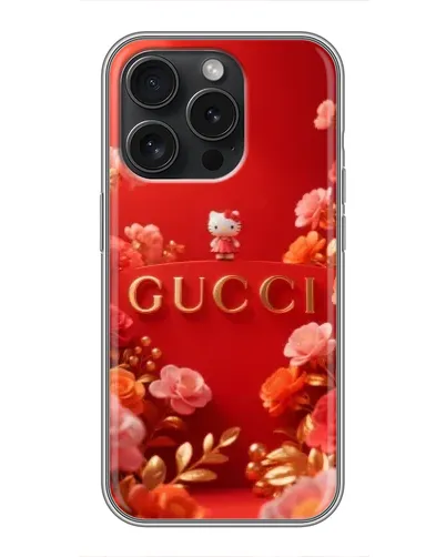 Чохол для iPhone 16 Pro з картинкою «Gucci — золотий сад»