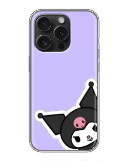Чохол для iPhone 16 Pro з картинкою «Кумедна Kuromi» Чохол для iPhone 16 Pro з картинкою «Кумедна Kuromi»