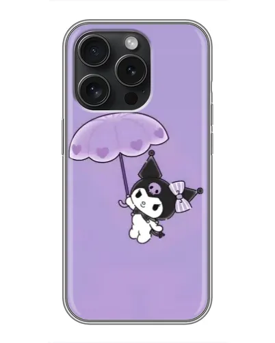 Чохол для iPhone 16 Pro з картинкою «Kuromi з парасолькою» Чохол для iPhone 16 Pro з картинкою «Kuromi з парасолькою»