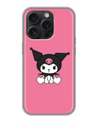 Чохол для iPhone 16 Pro з картинкою «Похмура Kuromi» Чохол для iPhone 16 Pro з картинкою «Похмура Kuromi»
