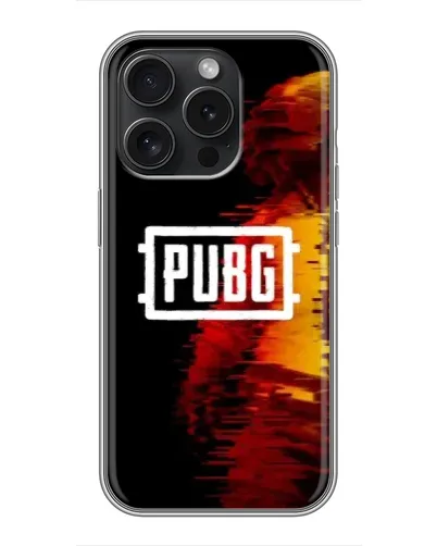 Чехол для iPhone 16 Pro с картинкой «Яркий логотип PUBG» Чехол для iPhone 16 Pro с картинкой «Яркий логотип PUBG»