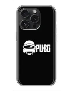 Чохол для iPhone 16 Pro з картинкою «PUBG — класичний лого»