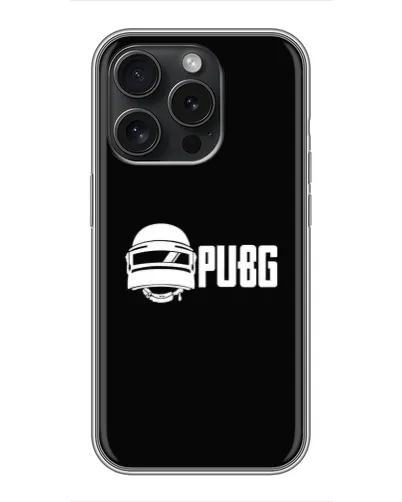Чохол для iPhone 16 Pro з картинкою «PUBG — класичний лого» Чохол для iPhone 16 Pro з картинкою «PUBG — класичний лого»