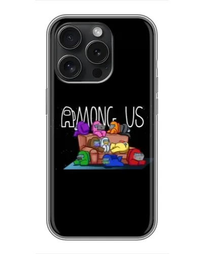 Чохол для iPhone 16 Pro з картинкою «Логотип Among Us» Чохол для iPhone 16 Pro з картинкою «Логотип Among Us»