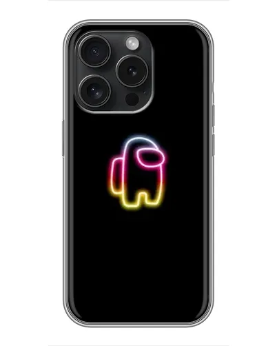 Чохол для iPhone 16 Pro з картинкою «Among Us градієнт» Чохол для iPhone 16 Pro з картинкою «Among Us градієнт»