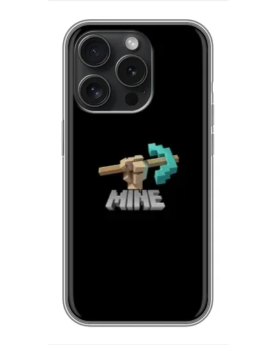 Чохол для iPhone 16 Pro з картинкою «Алмазне кайло» Чохол для iPhone 16 Pro з картинкою «Алмазне кайло»
