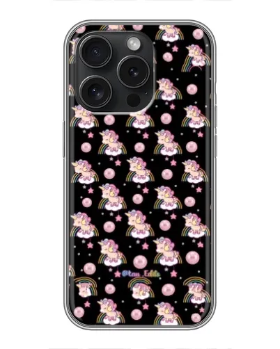 Чохол для iPhone 16 Pro з картинкою «Magic Unicorn паттерн» Чохол для iPhone 16 Pro з картинкою «Magic Unicorn паттерн»