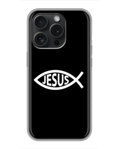 Чохол для iPhone 16 Pro з картинкою «Класичний Jesus» Чохол для iPhone 16 Pro з картинкою «Класичний Jesus»