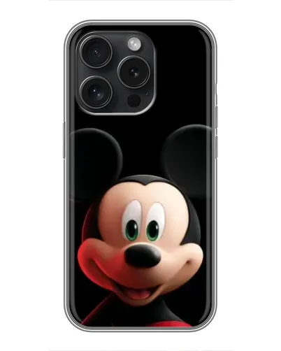 Чохол для iPhone 16 Pro з картинкою «Усміхнений Міккі Маус» Чохол для iPhone 16 Pro з картинкою «Усміхнений Міккі Маус»
