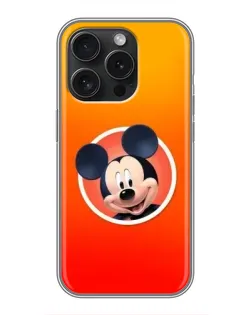 Чохол для iPhone 16 Pro з картинкою «Mickey в колі»