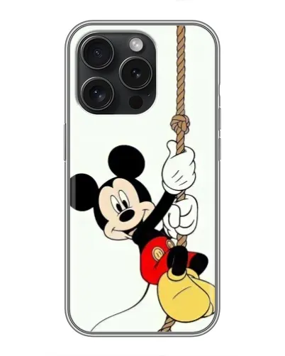 Чохол для iPhone 16 Pro з картинкою «Mickey на канаті» Чохол для iPhone 16 Pro з картинкою «Mickey на канаті»