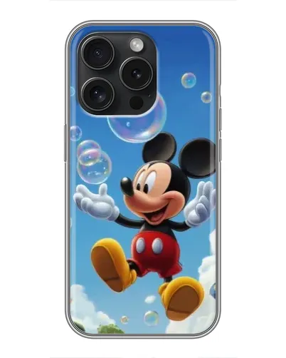 Чохол для iPhone 16 Pro з картинкою «Mickey та мильні бульбашки» Чохол для iPhone 16 Pro з картинкою «Mickey та мильні бульбашки»