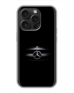 Чохол для iPhone 16 Pro з картинкою «Mercedes — абстрактні лінії» Чохол для iPhone 16 Pro з картинкою «Mercedes — абстрактні лінії»