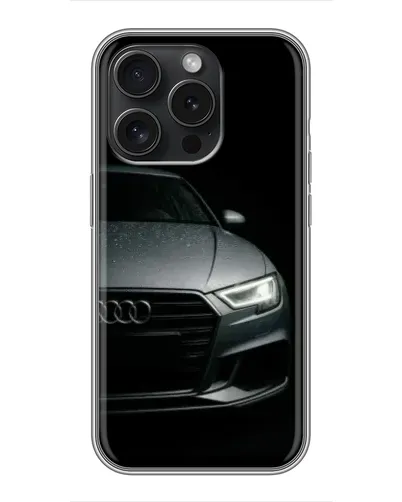 Чохол для iPhone 16 Pro з картинкою «Audi — деталізація кузова»
