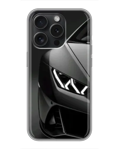 Чохол для iPhone 16 Pro з картинкою «Lamborghini фари деталізація» Чохол для iPhone 16 Pro з картинкою «Lamborghini фари деталізація»