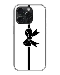 Чохол для iPhone 16 Pro з картинкою «Вертикальний бант»