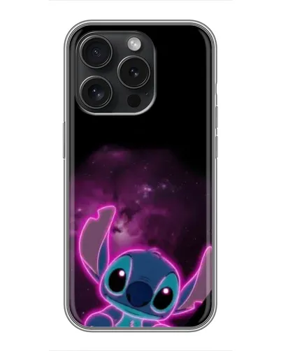 Чохол для iPhone 16 Pro з картинкою «Неоновий Stitch»