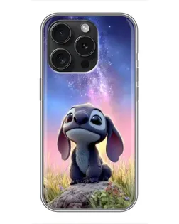 Чохол для iPhone 16 Pro з картинкою «Стіч на світанку»
