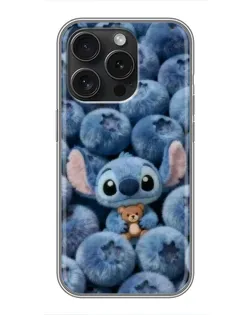 Чохол для iPhone 16 Pro з картинкою «Стіч та лохина»