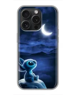 Чохол для iPhone 16 Pro з картинкою «Місячна ніч Стіча»