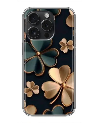 Чохол для iPhone 16 Pro з картинкою «Конюшина в золоті» Чохол для iPhone 16 Pro з картинкою «Конюшина в золоті»