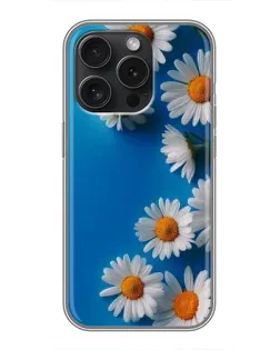 Чохол для iPhone 16 Pro з картинкою «Білосніжні маргаритки» Чохол для iPhone 16 Pro з картинкою «Білосніжні маргаритки»