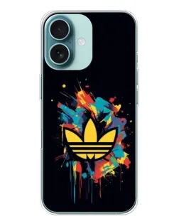 Чохол для iPhone 16 з картинкою «Adidas Splash»