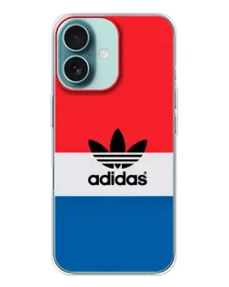 Чохол для iPhone 16 з картинкою «Adidas Retro Block»