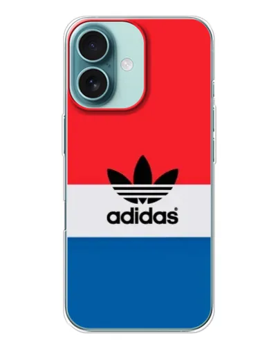 Чохол для iPhone 16 з картинкою «Adidas Retro Block»