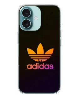 Чохол для iPhone 16 з картинкою «Градієнт Adidas»