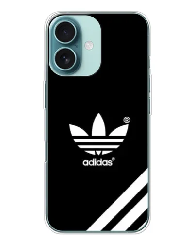 Чохол для iPhone 16 з картинкою «Adidas з діагональними смугами»