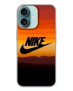 Чохол для iPhone 16 з картинкою «Nike — вечірній горизонт»